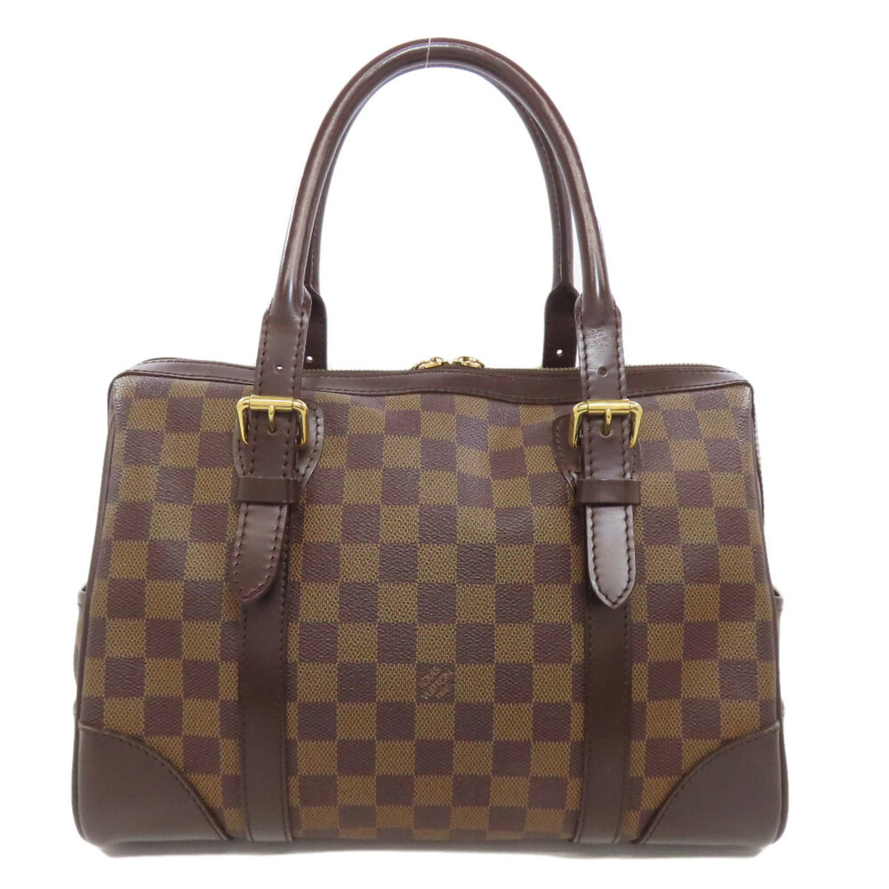 LOUIS VUITTON Brown Damier Canvas Boston Bag - Picture 2 of 11
